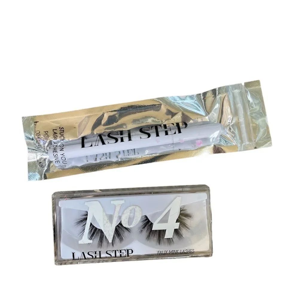 Faux Lashes N 4 and Lash Step Stuck On You Eyliner Adhsive